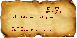 Sükösd Filippa névjegykártya